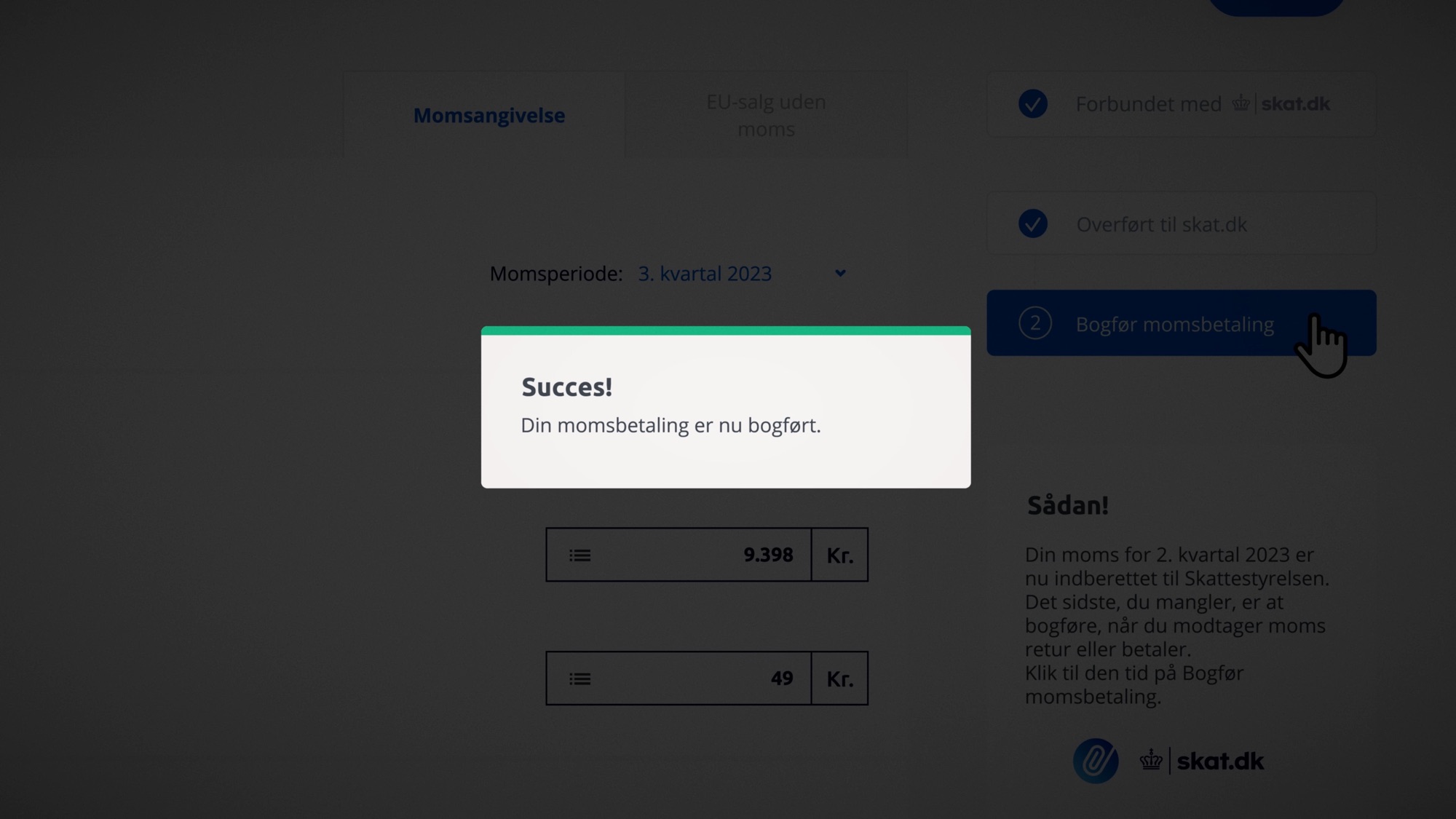 Selected frames, still 4 from Hold styr på økonomien