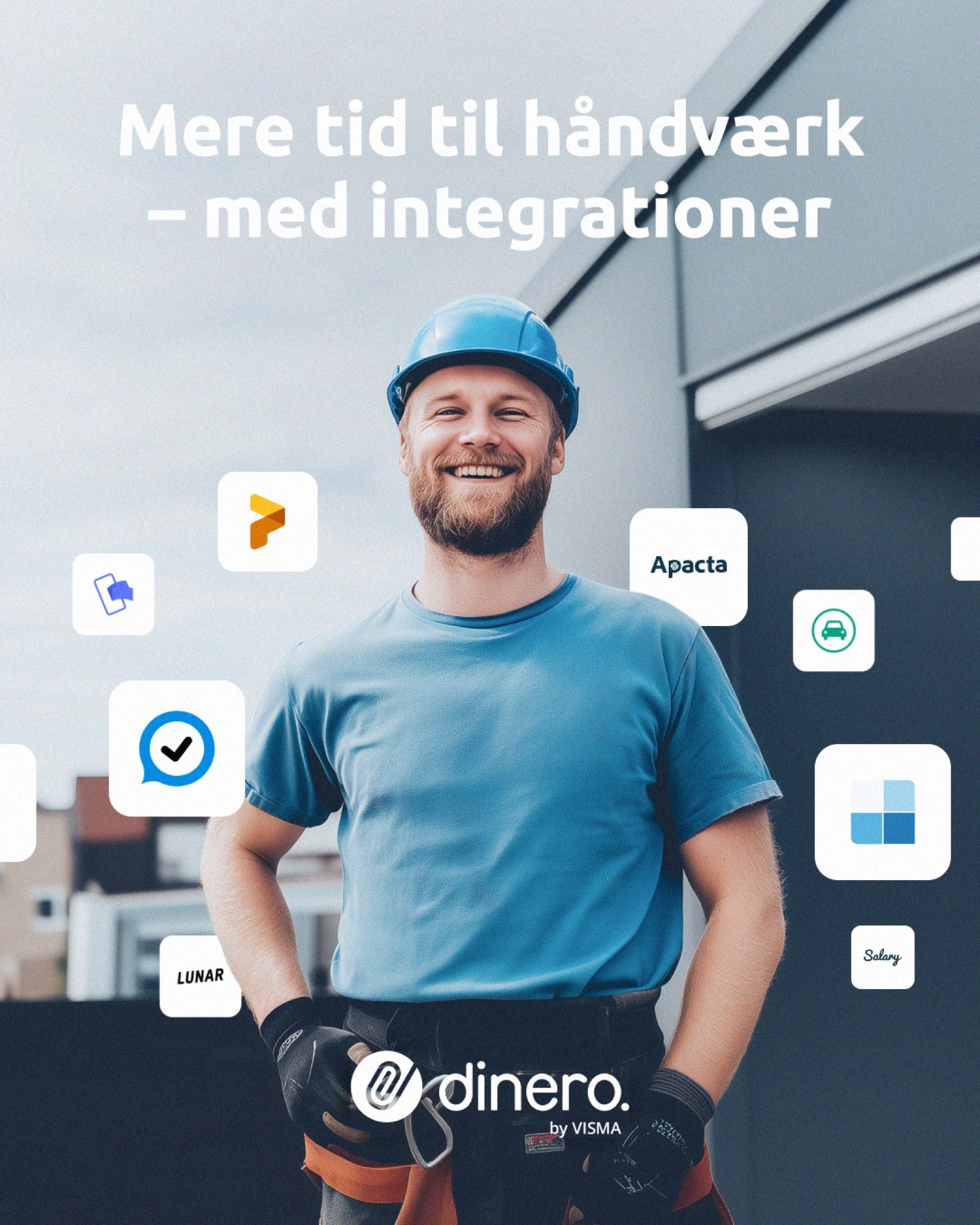 Photo advertisement for tradespeople
